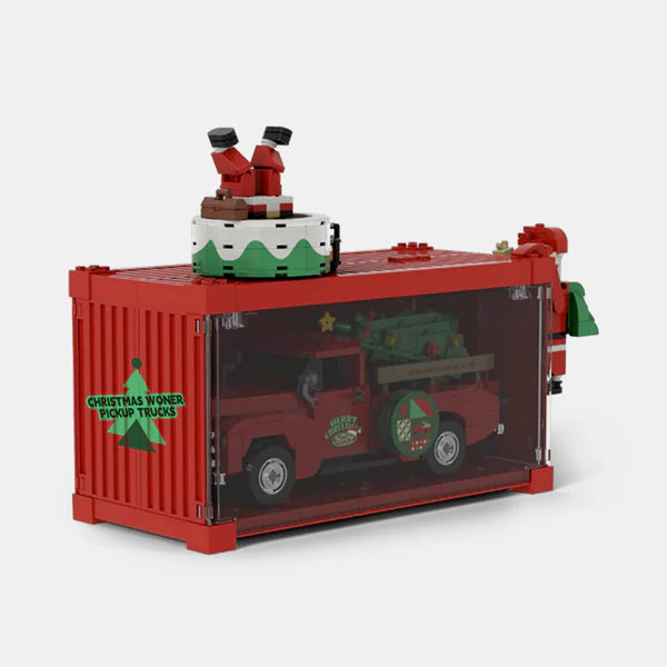 Christmas Pickup Truck X Power Build - WorldsBricks