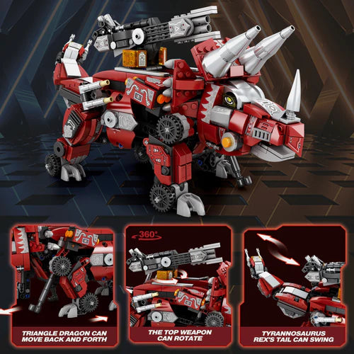 Cyber Triceratops | 934pcs - WorldsBricks