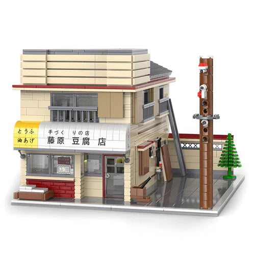 Initial D Fujiwara Tofu Shop | 1912pcs - WorldsBricks
