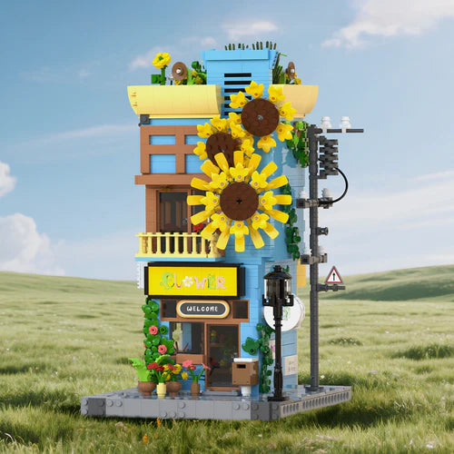 The Sunflower House | 1582pcs - WorldsBricks