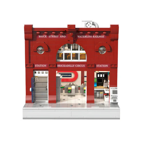 London Underground Station | 1834pcs - WorldsBricks