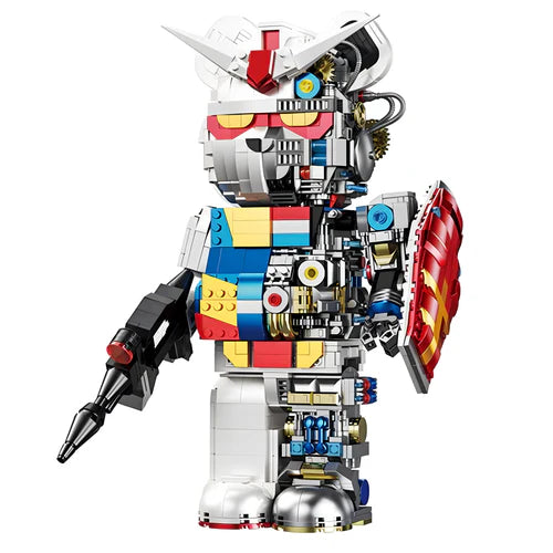 Bearblock #Fightbot 400% | 1682pcs - WorldsBricks