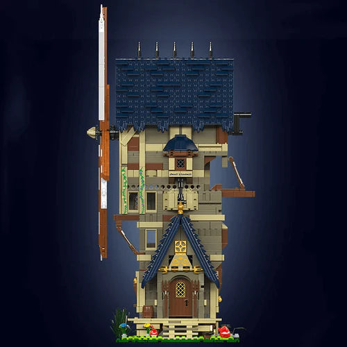 Middle Ages Windmill | 1583pcs - WorldsBricks