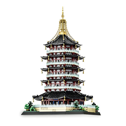 Leifeng Pagoda | 1498pcs - WorldsBricks