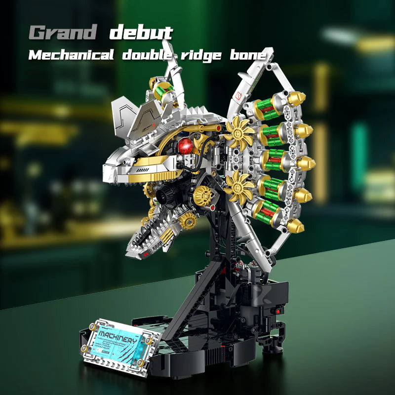 Cyber DinoMecha Head | 954pcs - WorldsBricks