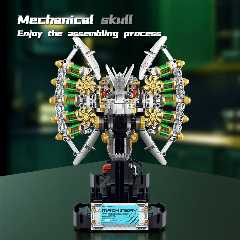 Cyber DinoMecha Head | 954pcs - WorldsBricks