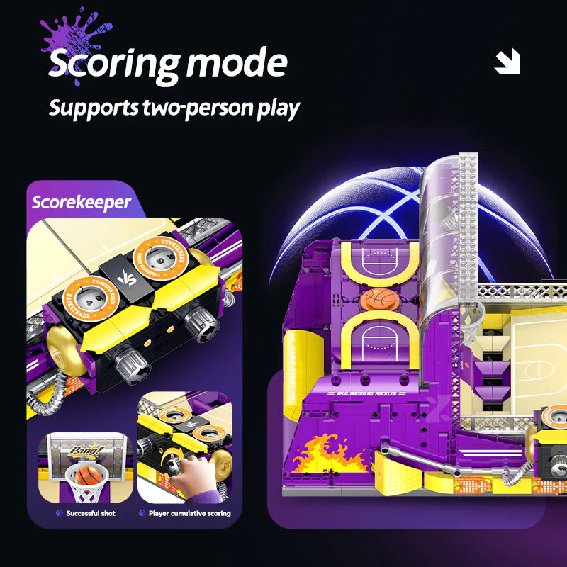 Interactive Basketball Court | 2036pcs - WorldsBricks