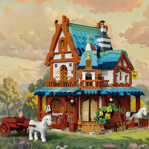 Medieval Post Station | 1769pcs - WorldsBricks