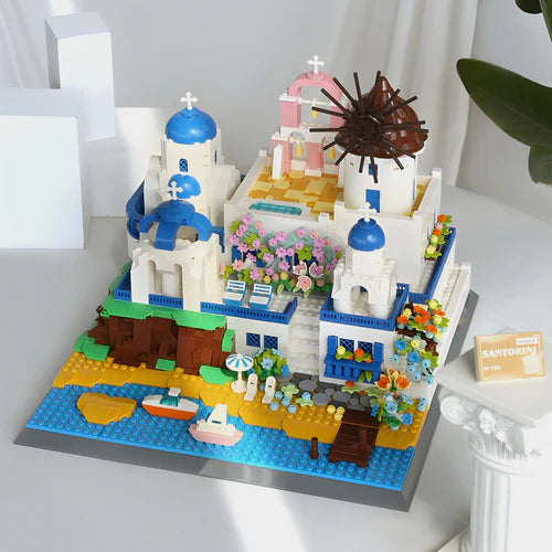 Santorini Levels | 1376pcs - WorldsBricks