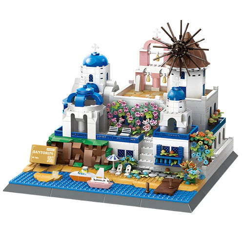 Santorini Levels | 1376pcs - WorldsBricks