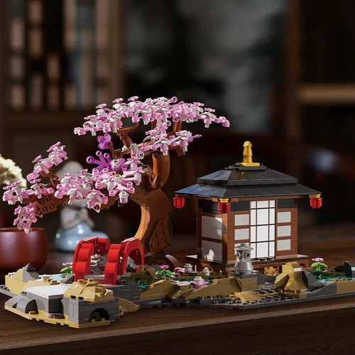 Cherry Blossom Garden | 924pcs - WorldsBricks
