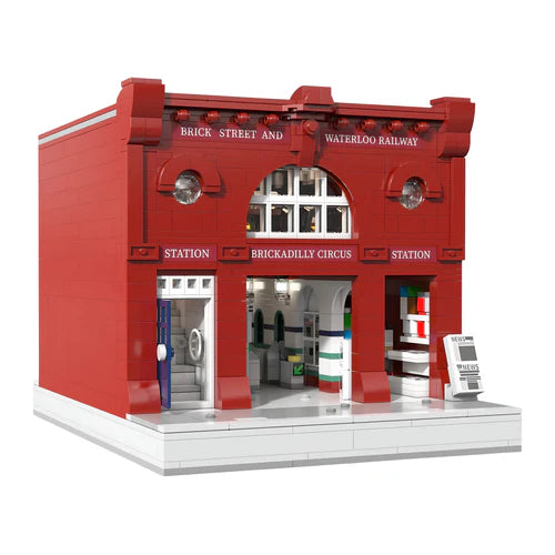 London Underground Station | 1834pcs - WorldsBricks