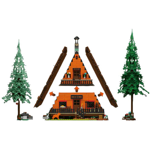 Wooden Cabin In The Woods | 3398pcs - WorldsBricks