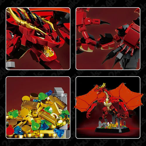 Inferno Dragon | 1738pcs - WorldsBricks