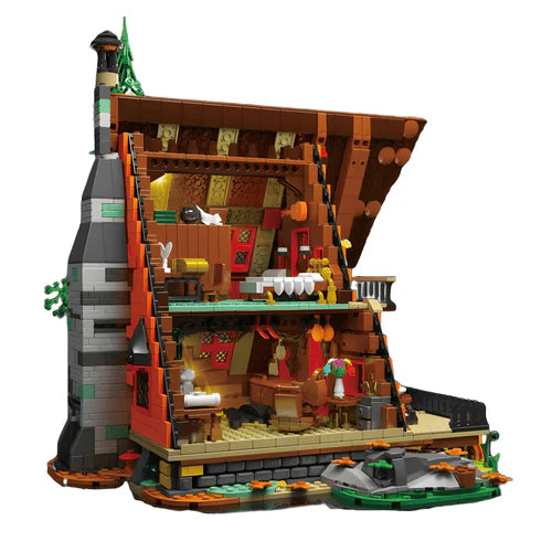 Wooden Cabin In The Woods | 3398pcs - WorldsBricks