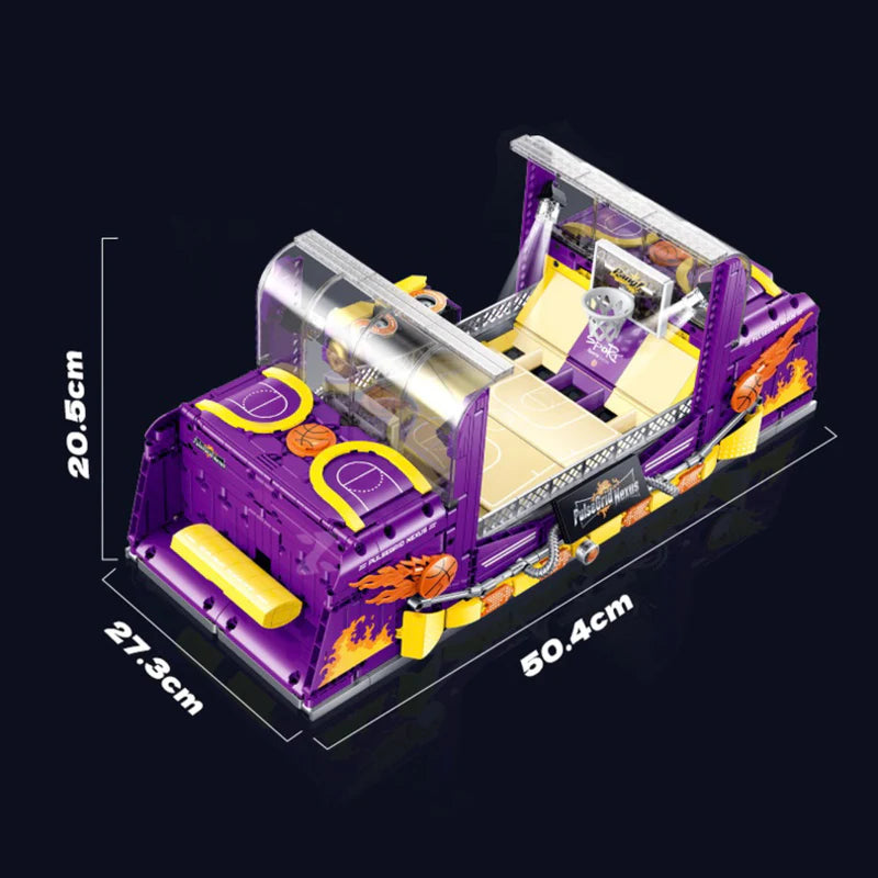 Interactive Basketball Court | 2036pcs - WorldsBricks