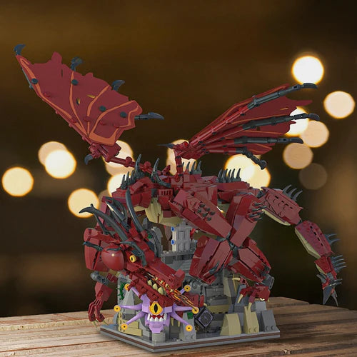 Red Dragon | 1858pcs - WorldsBricks