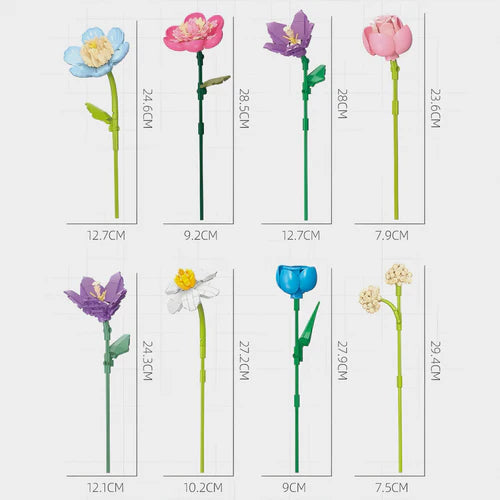 Flower Bouquet | 866pcs - WorldsBricks