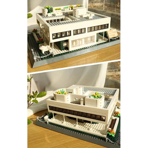 Villa Savoye, Paris | 1225pcs - WorldsBricks