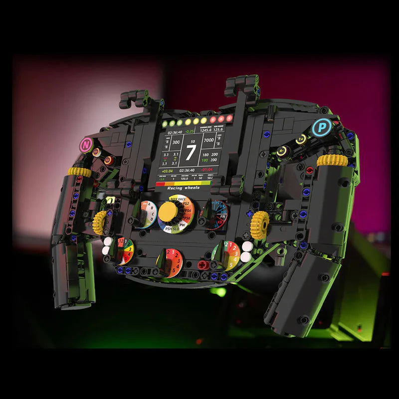 1:1 Grand Prix Steering Wheel | 834pcs - WorldsBricks
