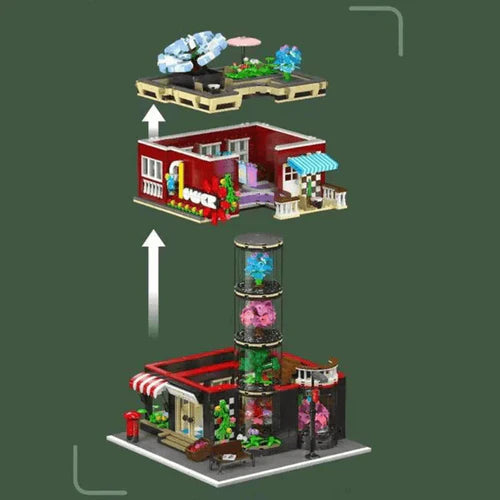 Flower Shop | 2290pcs - WorldsBricks