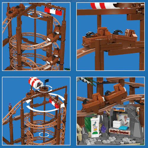 The Pirate Roller Coaster | 2173pcs - WorldsBricks