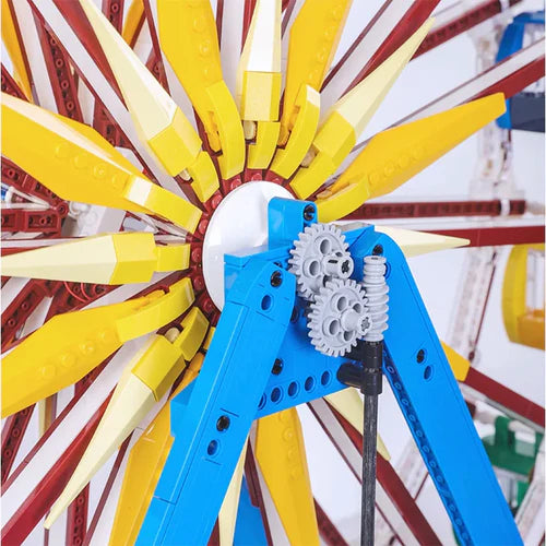 Motorised Ferris Wheel | 3835pcs - WorldsBricks