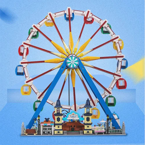 Motorised Ferris Wheel | 3835pcs - WorldsBricks