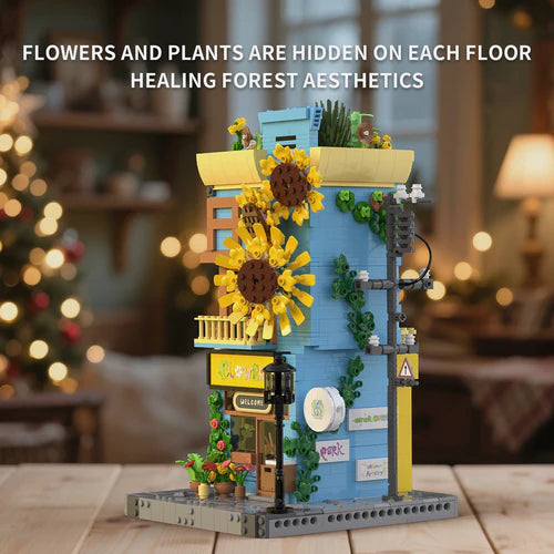 The Sunflower House | 1582pcs - WorldsBricks