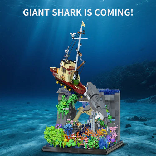 Giant Shark Attack | 2934pcs - WorldsBricks