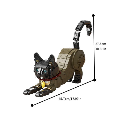 Siamese Cat | 1120pcs - WorldsBricks