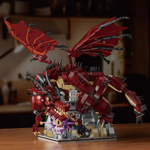Red Dragon | 1858pcs - WorldsBricks