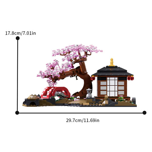 Cherry Blossom Garden | 924pcs - WorldsBricks