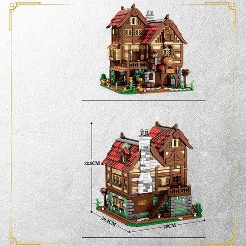 Medieval Bistro and Tavern | 2831pcs - WorldsBricks