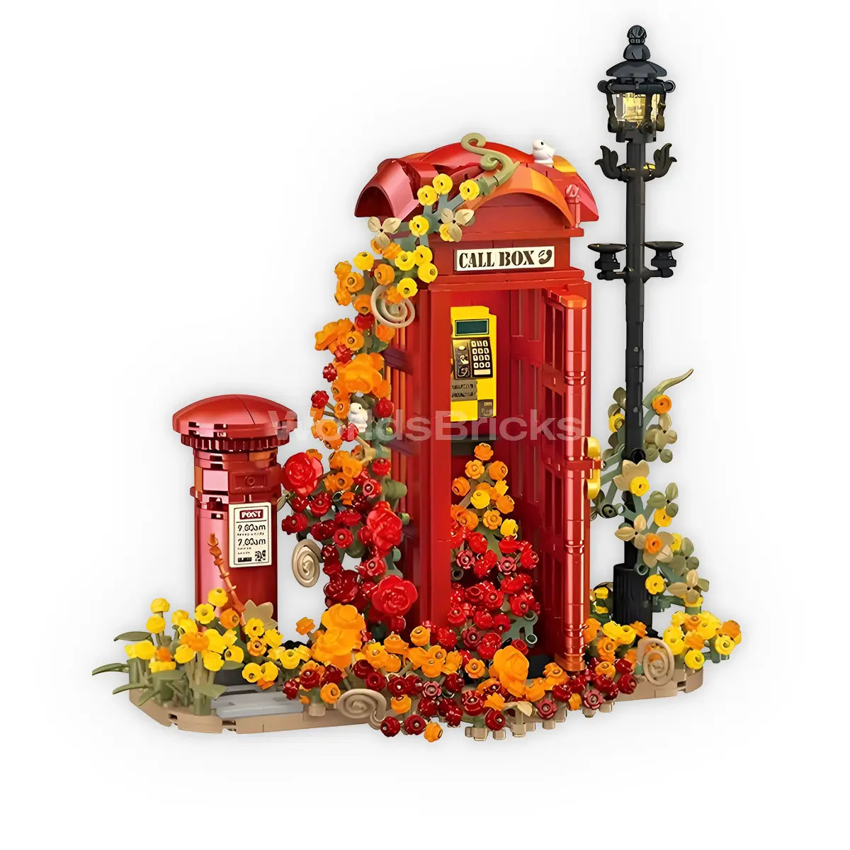 London Red Telephone | 1142PCS WorldsBricks