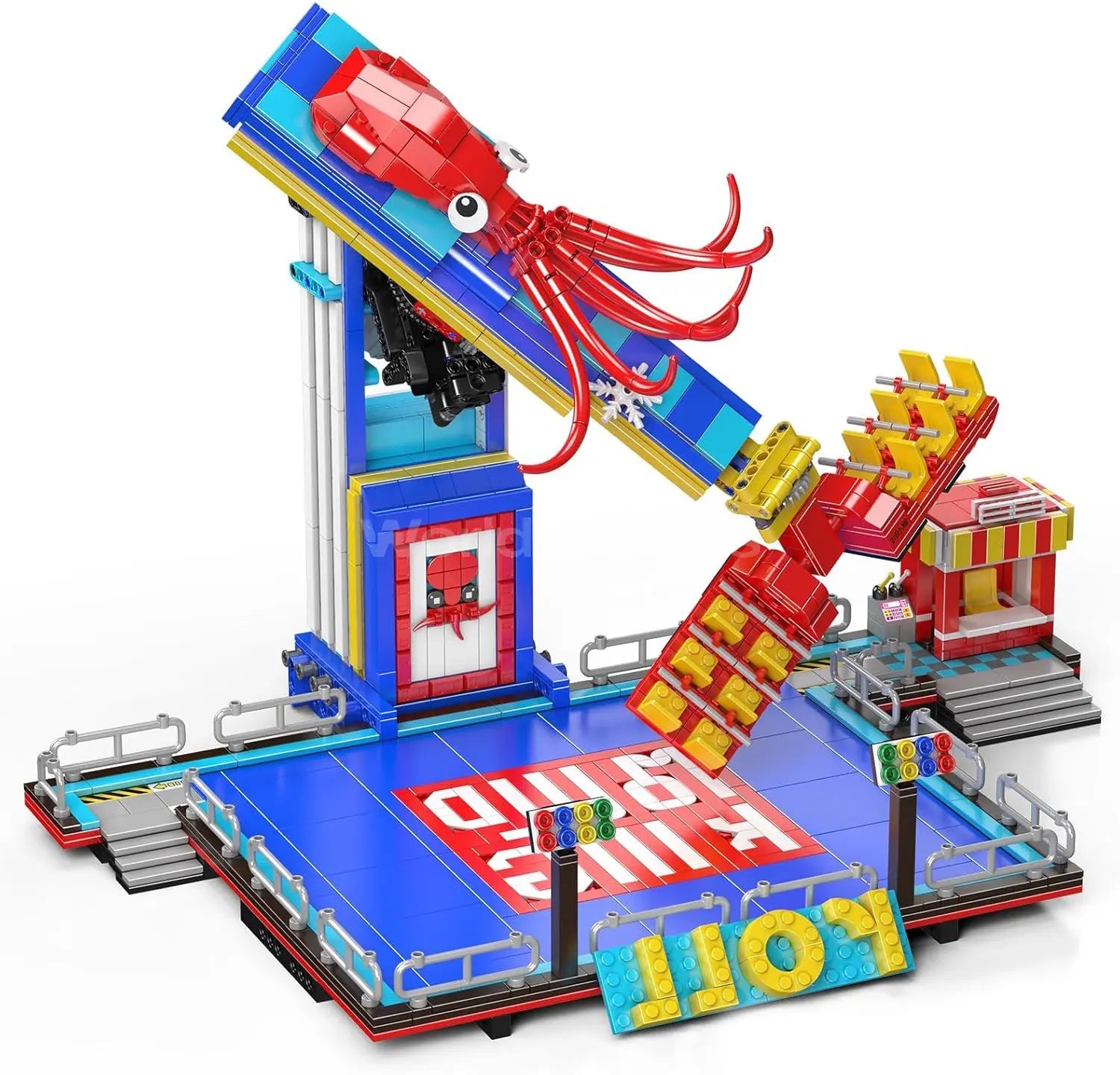 Octopus Spin Ride | 1668pcs
