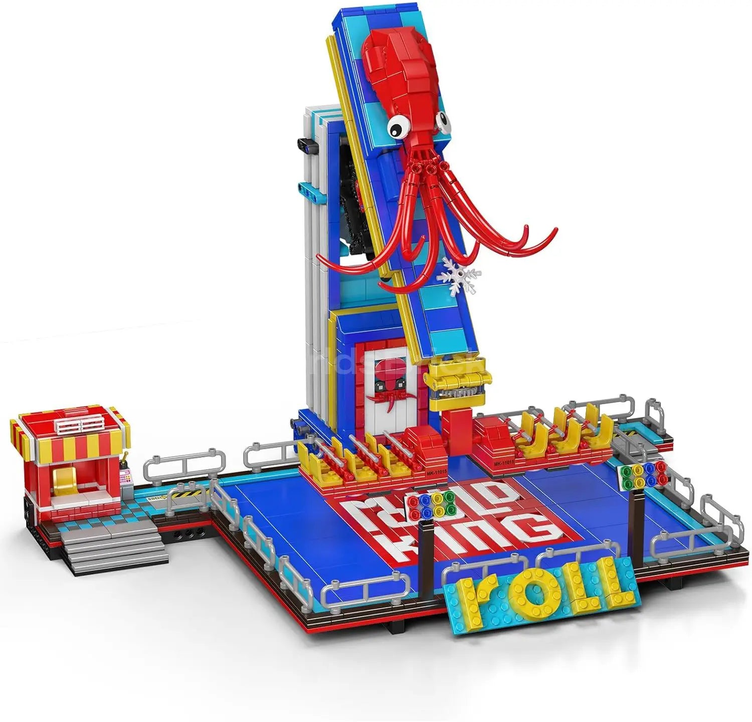 Octopus Spin Ride | 1668pcs