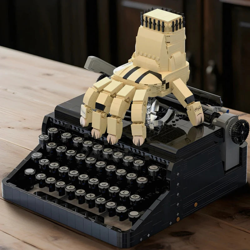 Typewriter & Skull Hand | 2334pcs