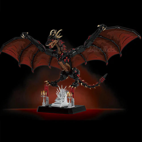 Crimson Dragon | 1690pcs - WorldsBricks