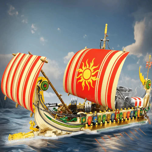 Greek Warship | 2982pcs - WorldsBricks