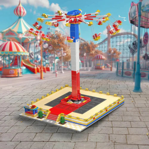 Motorised Swing Carousel | 1580pcs - WorldsBricks