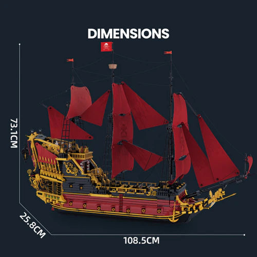 The Ultimate Revenge Sailing Ship | 5668pcs - WorldsBricks
