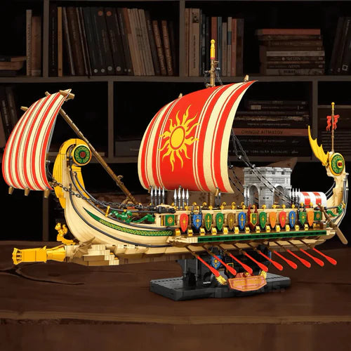 Greek Warship | 2982pcs - WorldsBricks