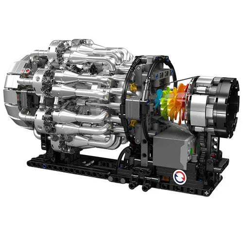 Motorised Turbojet Engine | 1214pcs - WorldsBricks
