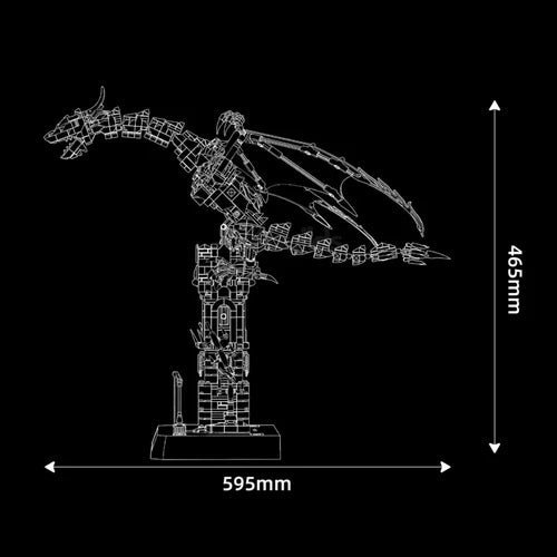 Azure Dragon | 1788pcs - WorldsBricks