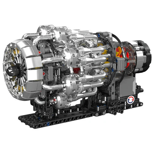 Motorised Turbojet Engine | 1214pcs - WorldsBricks