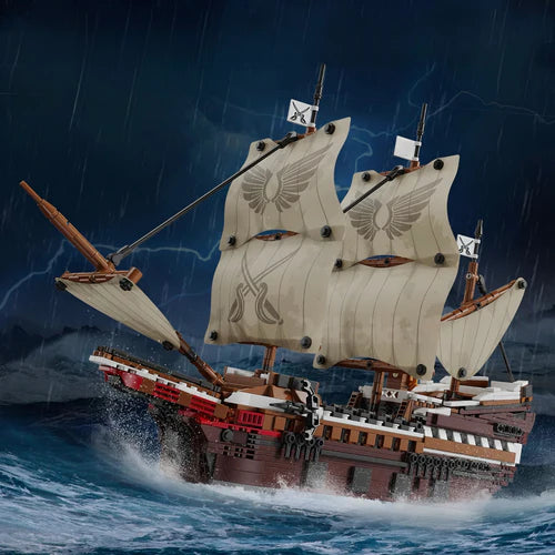 Mayflower Pirate Ship | 2076pcs - WorldsBricks