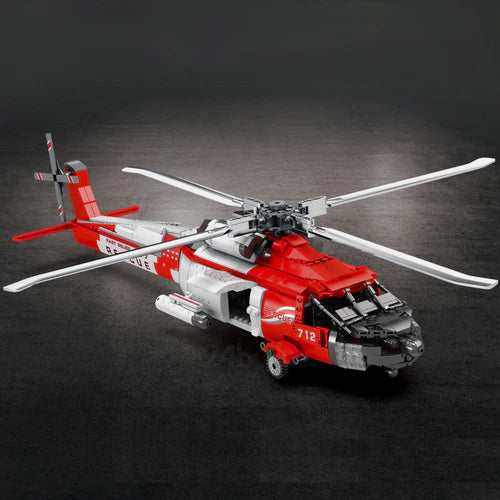 HH-60J Rescue Helicopter | 1138pcs - WorldsBricks