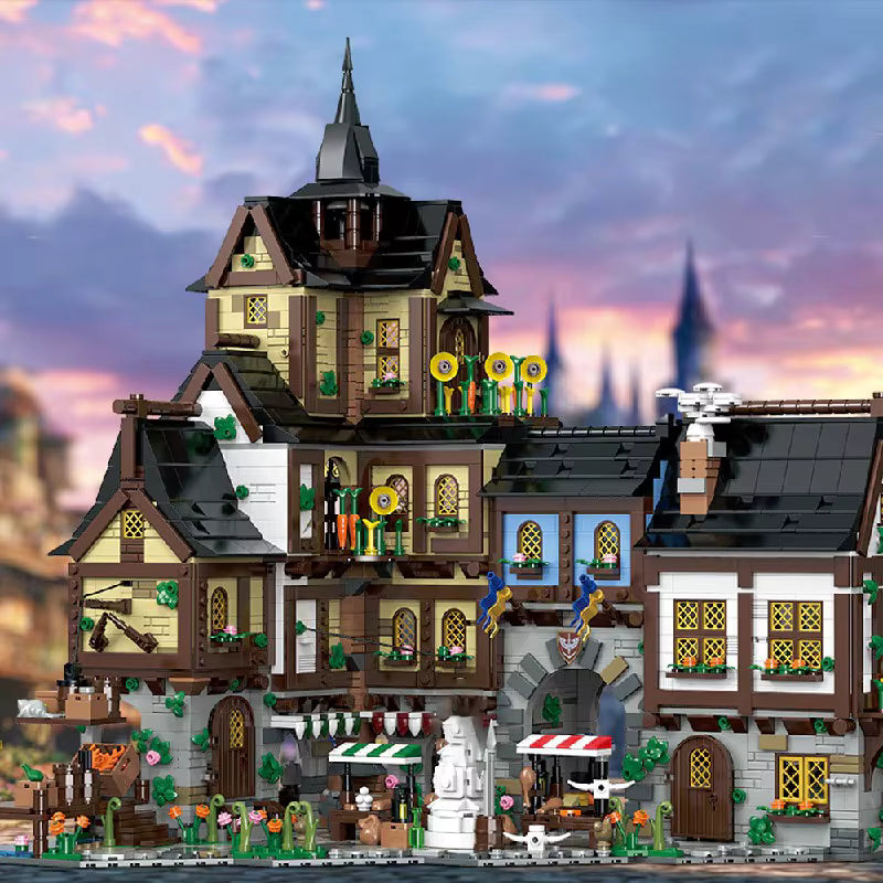 The Medieval Town - WorldsBricks