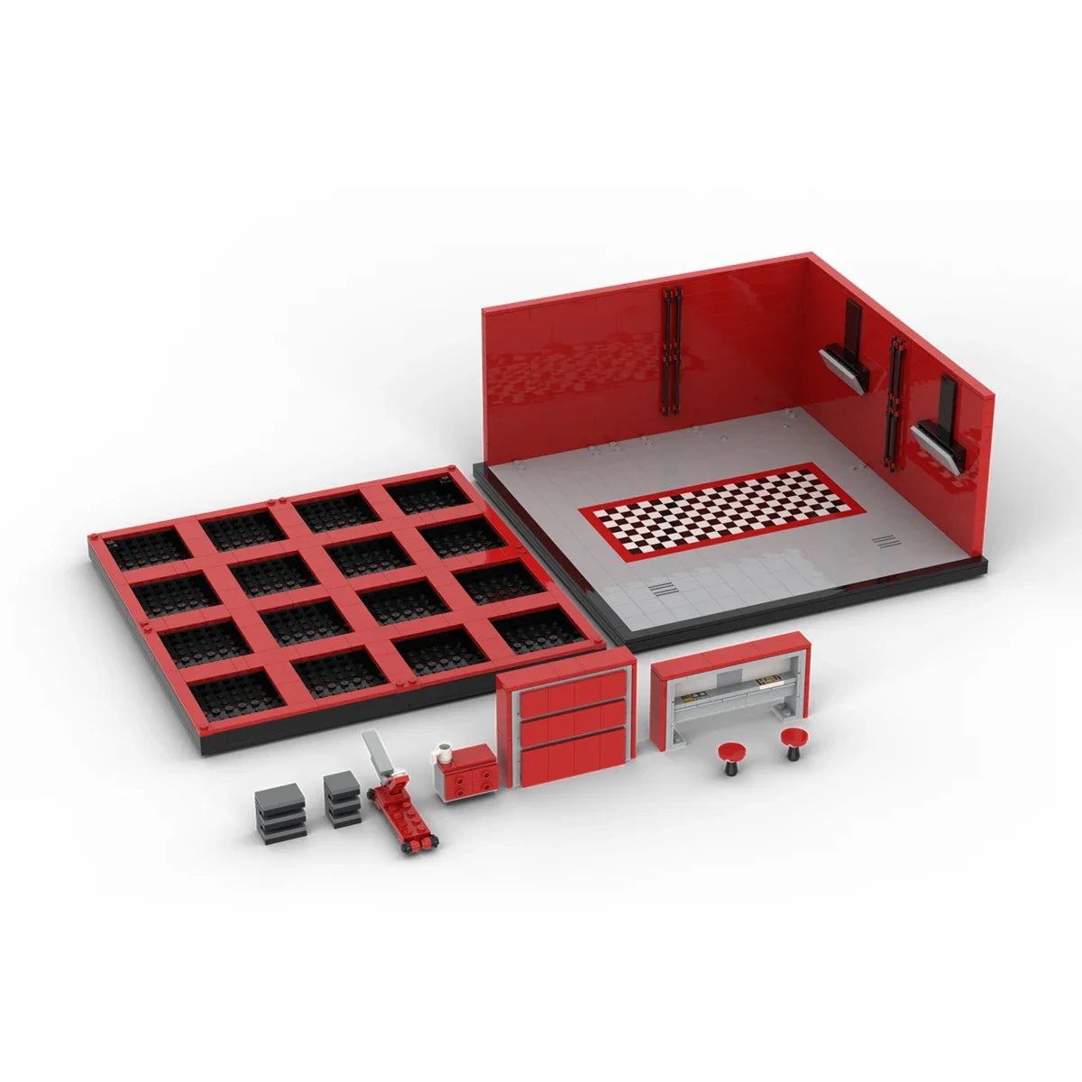 WorldsBricks® | RED PARKING